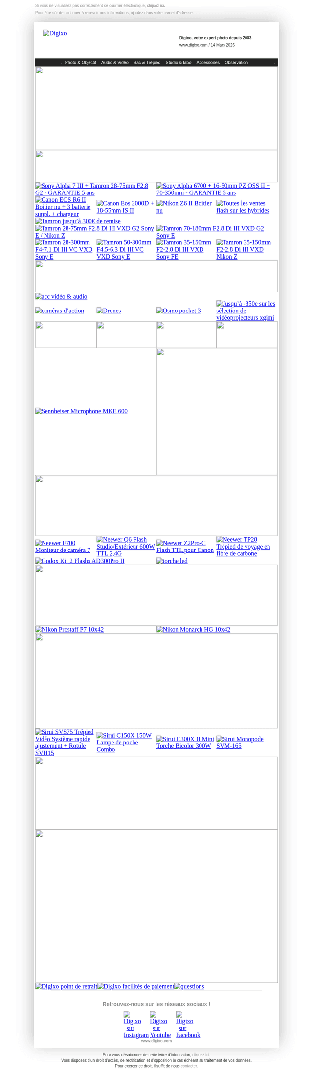 Digixo.com email from Sat, Mar 14, 2026