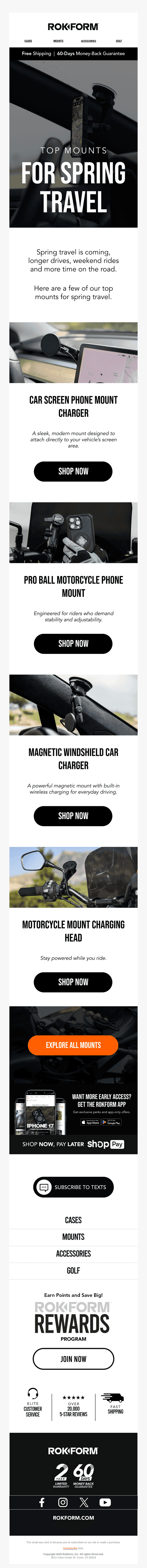Top Mounts for Spring Travel 🌤️