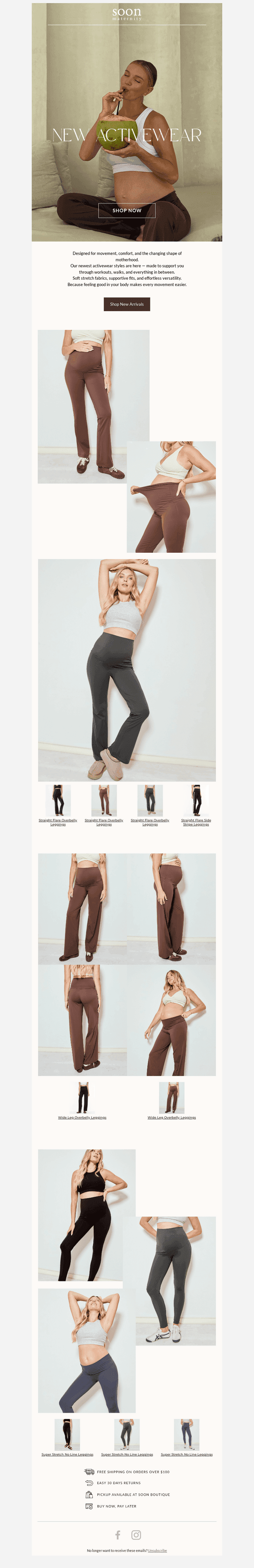 New activewear just dropped 🧘‍♀️🏃‍♀️