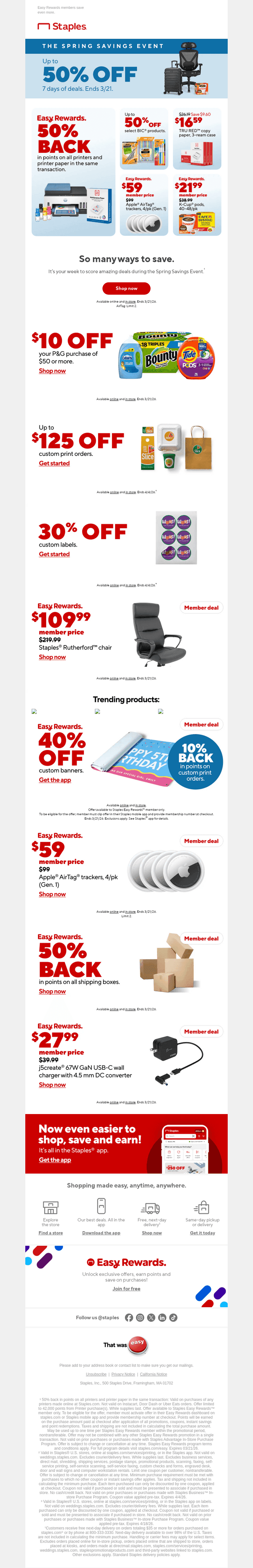 🌼 Spring Savings Event — just this week!