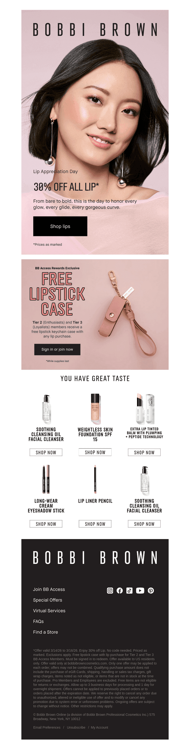 Pucker up 30% off lips