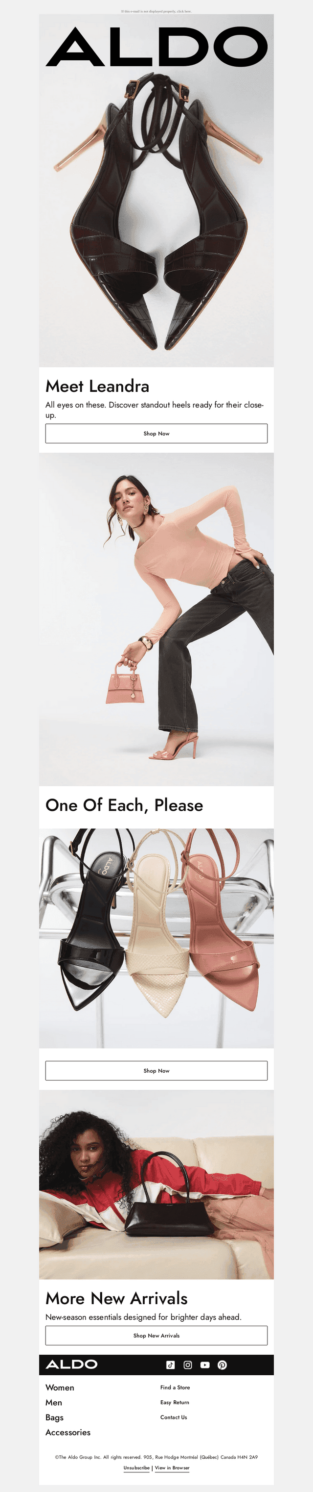 Award-winning heels