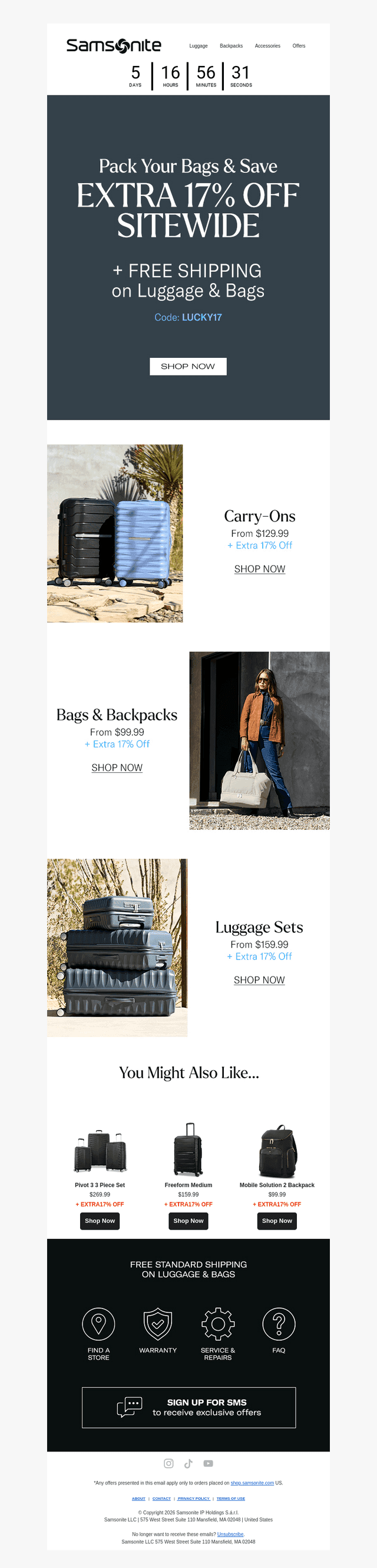 Take an Extra 17% Off Sitewide + FREE Shipping