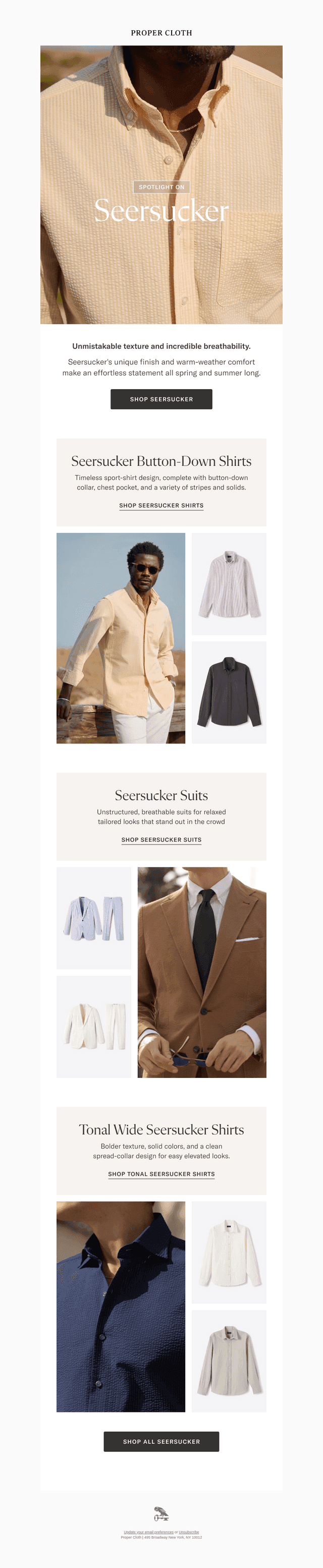 Spotlight on Seersucker