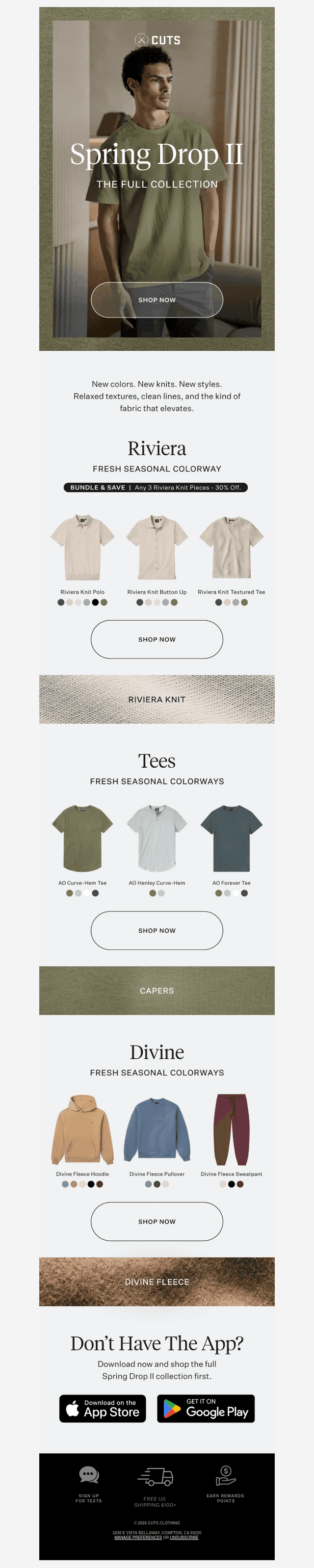 Spring Drop II - New Arrivals