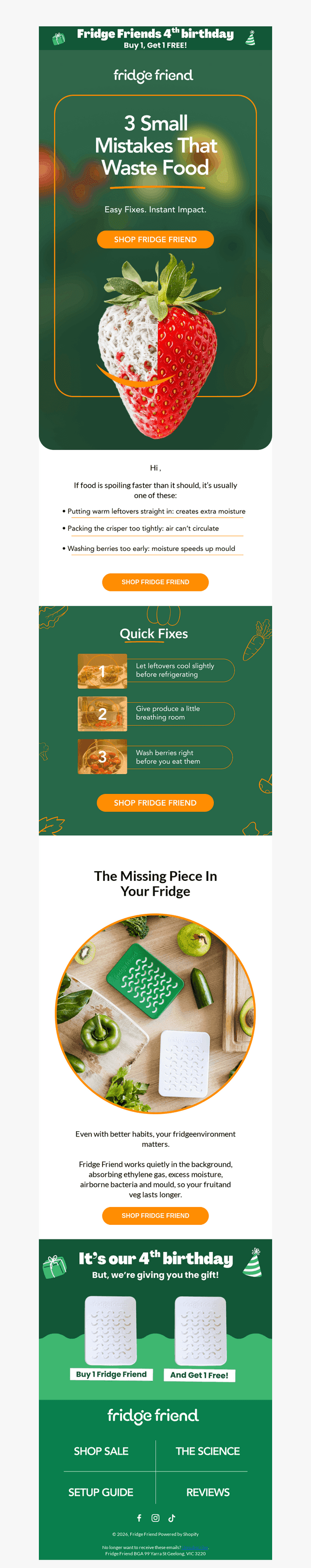 3 Fridge Mistakes