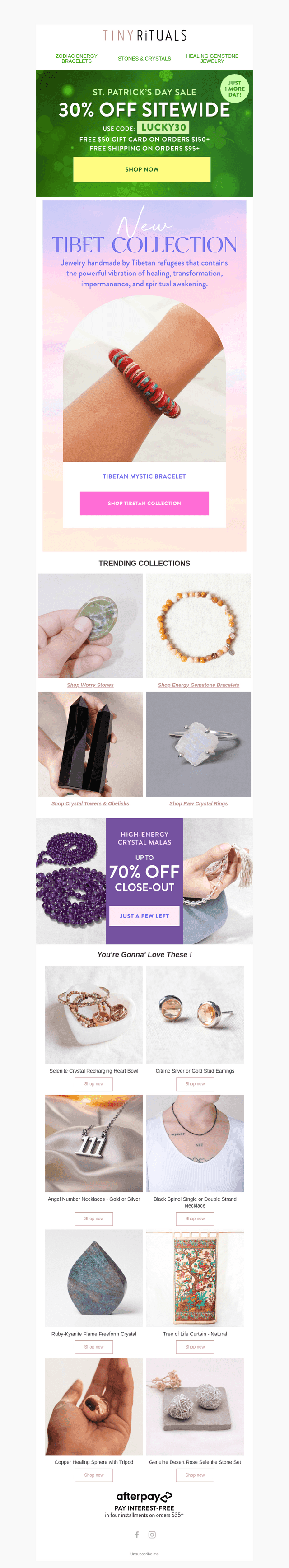 New Tibet Collection ♥️ 30% Off Sitewide