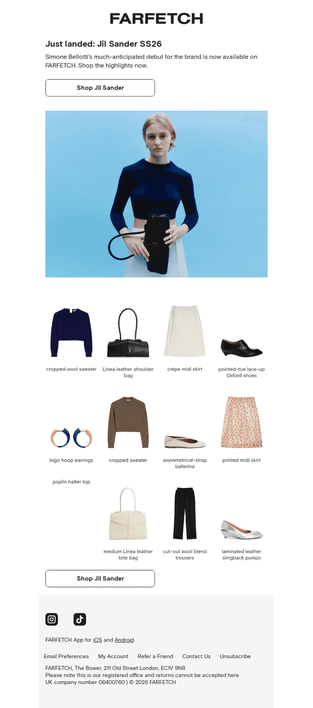 Jil Sander SS26 is here