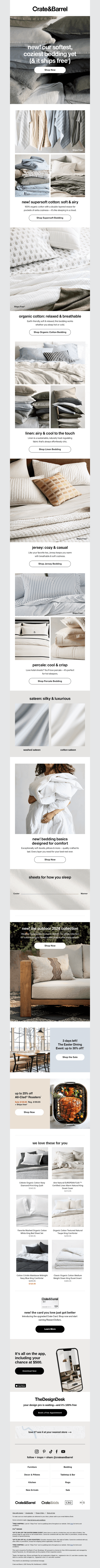 Trending in bedding: Our softest sheets ever