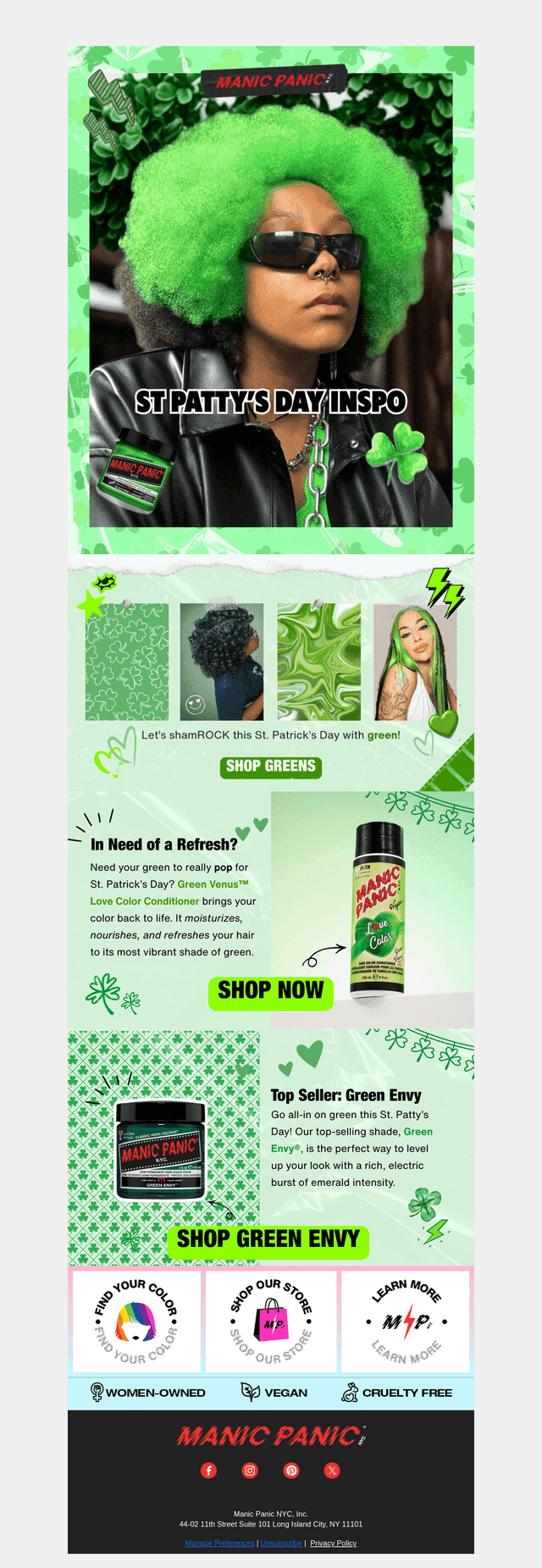 Dye Hard, Feelin’ Lucky? Go Green.