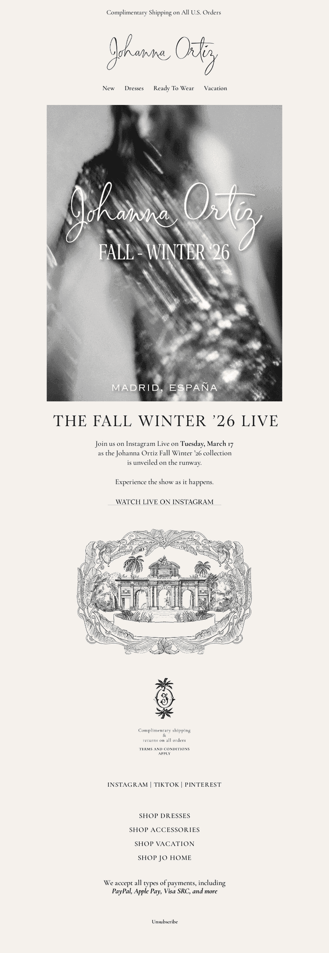 The Fall Winter ’26 Live