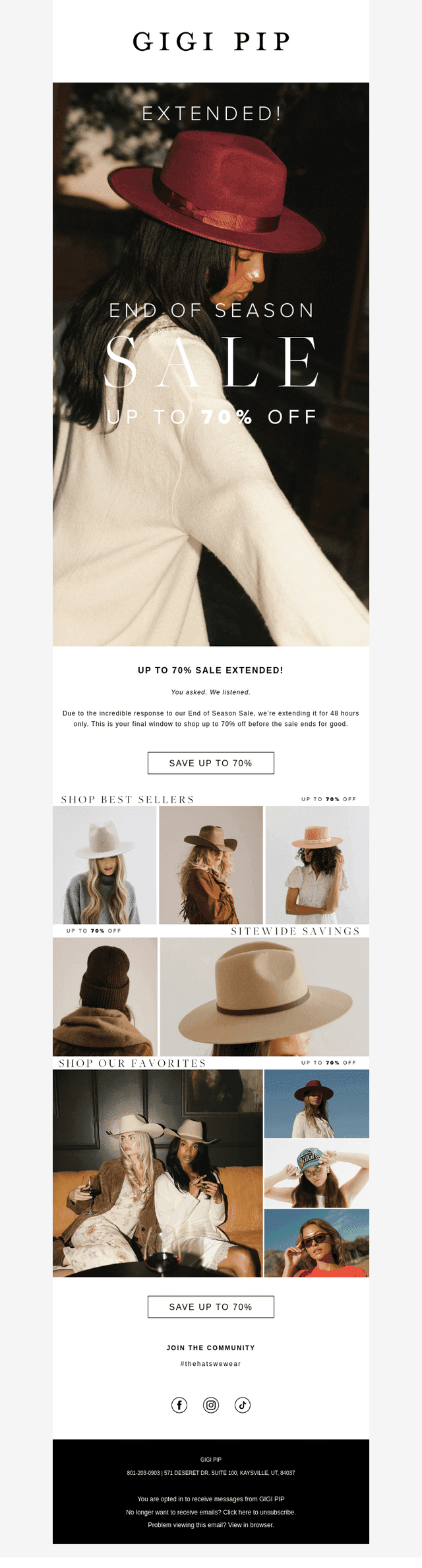 Sale Extended 48-Hours!!
