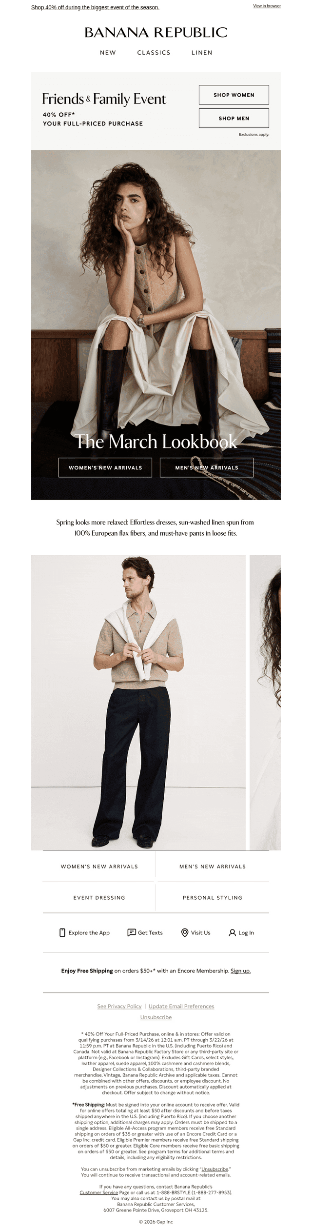The spring lookbook