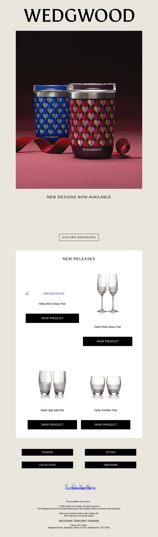 New designs now available