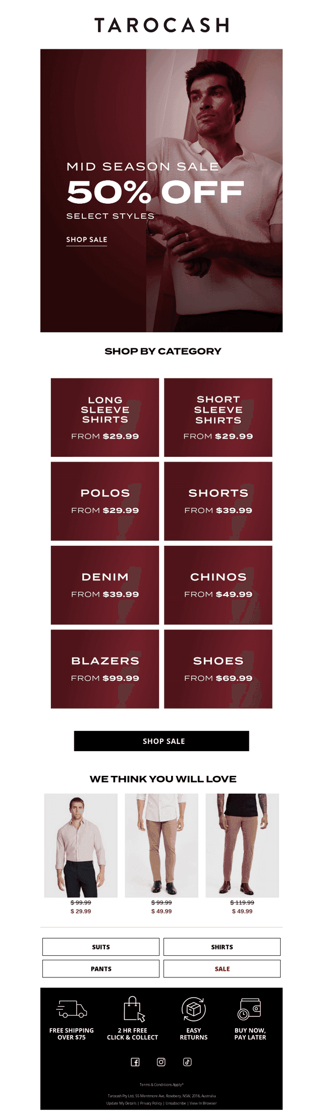 50% Off Select Styles? Say Less.