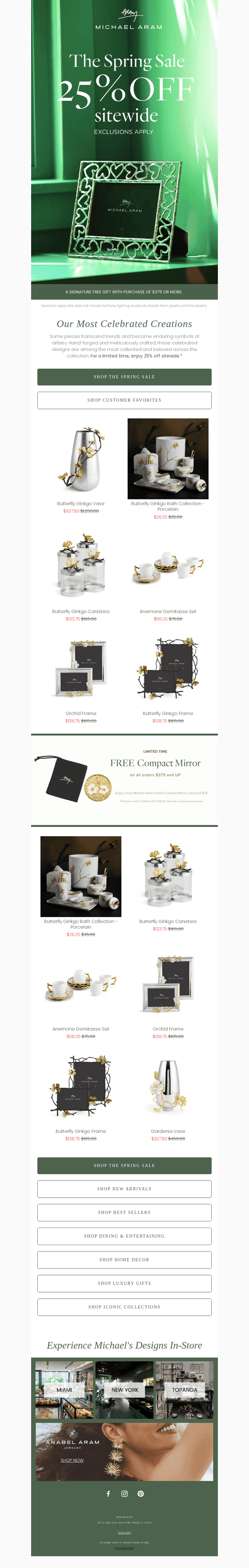 Our Most Cherished Creations — 25% Off