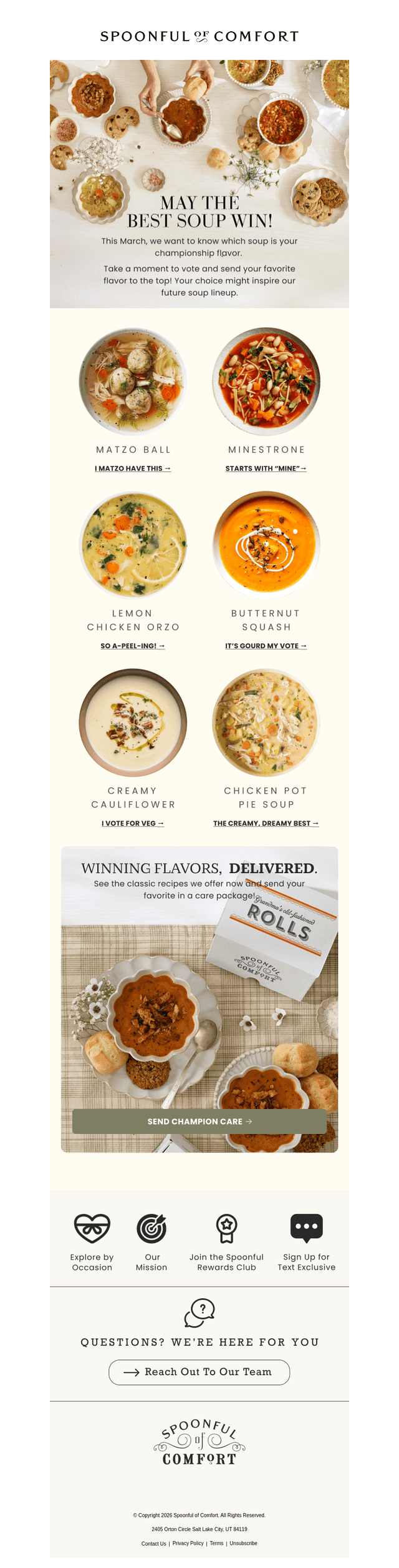 March (Soup) Madness Has Begun!