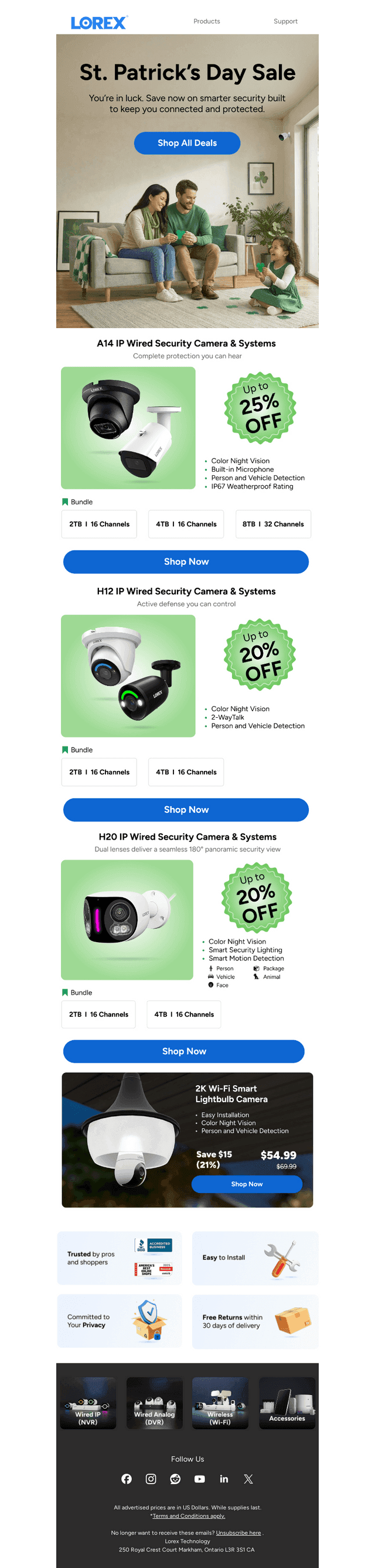 Lorex Technology email from Tue, Mar 17, 2026