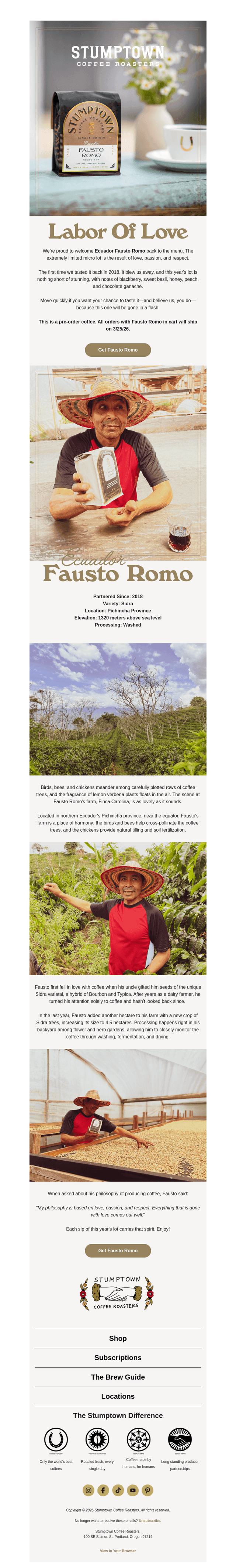 Ecuador Fausto Romo Returns ✨