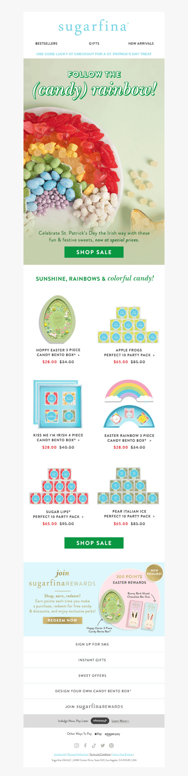 Sugarfina email from Tue, Mar 17, 2026