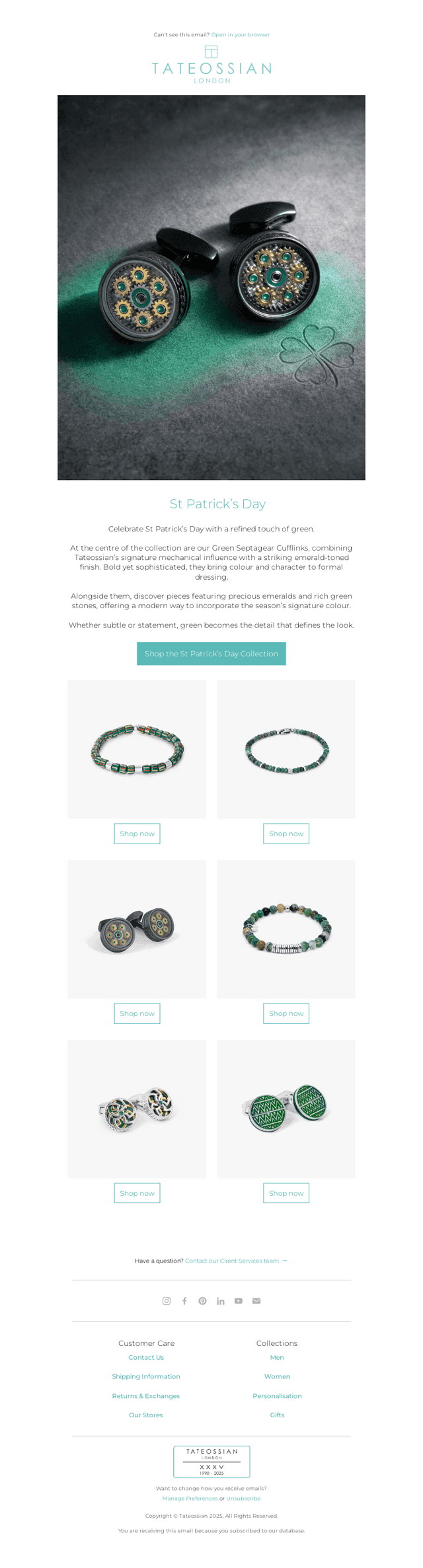 The St Patrick’s Day Collection