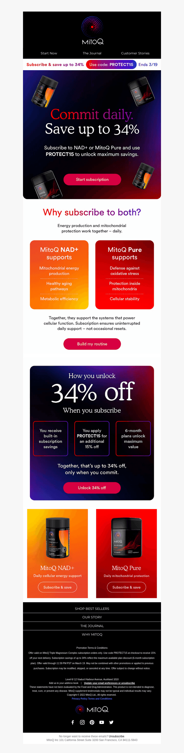 Up to 34% OFF - Limited Time
