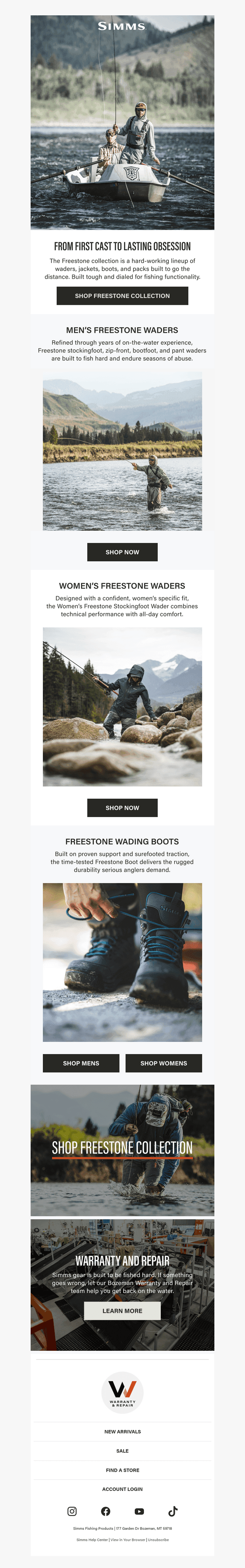 Discover the Freestone Collection