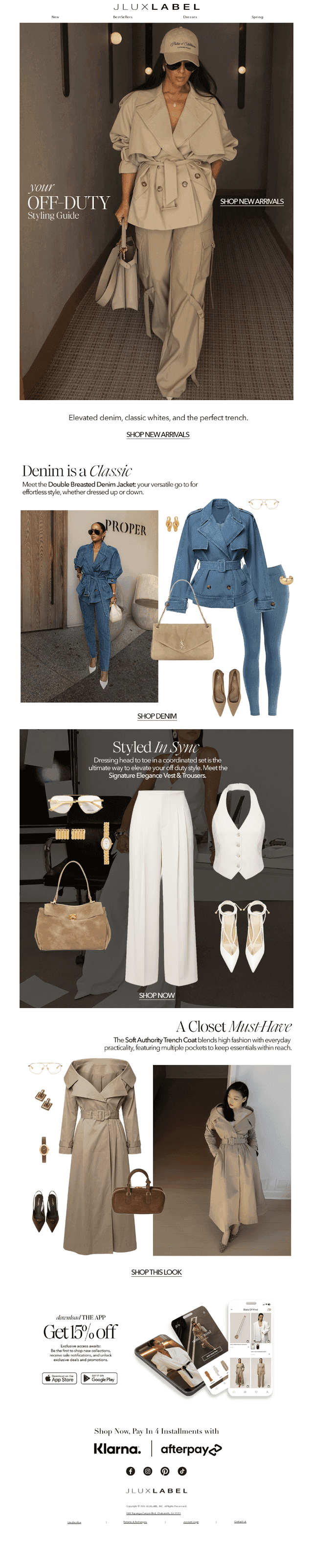 Off-Duty Looks, The Style Guide