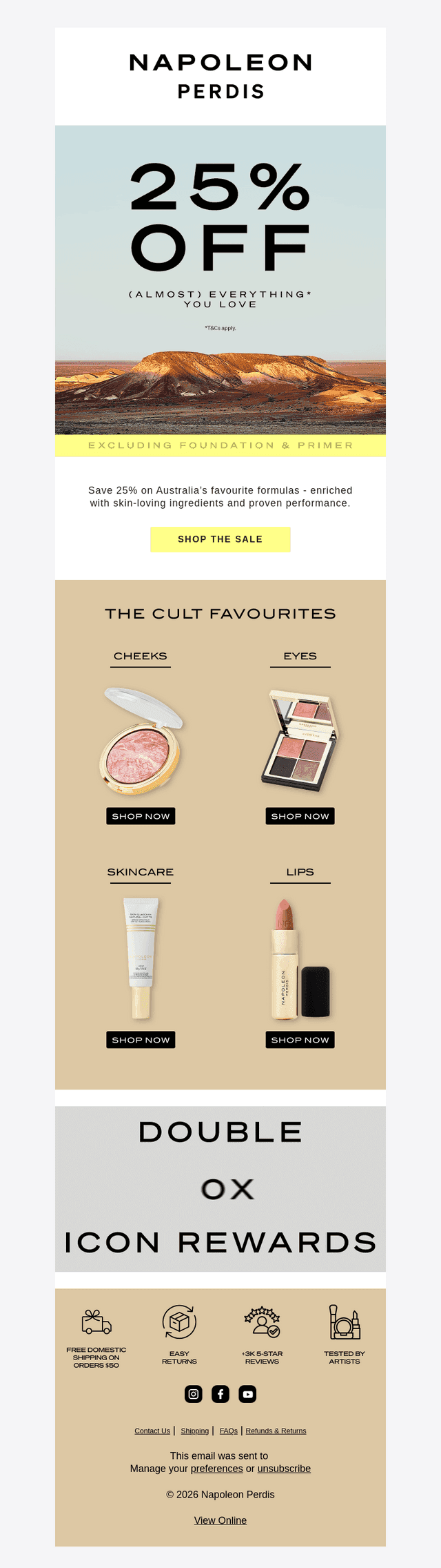 You're missing out on 25% off