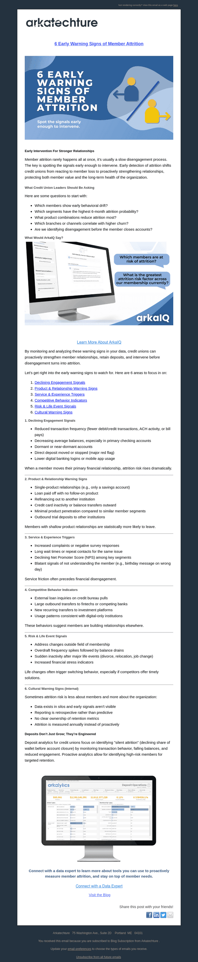 Arkatechture email from Wed, Mar 18, 2026