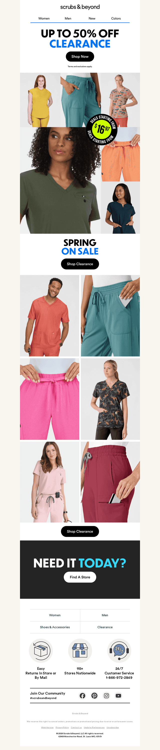 Up to 50% Off…This Is Not a Drill 🚨