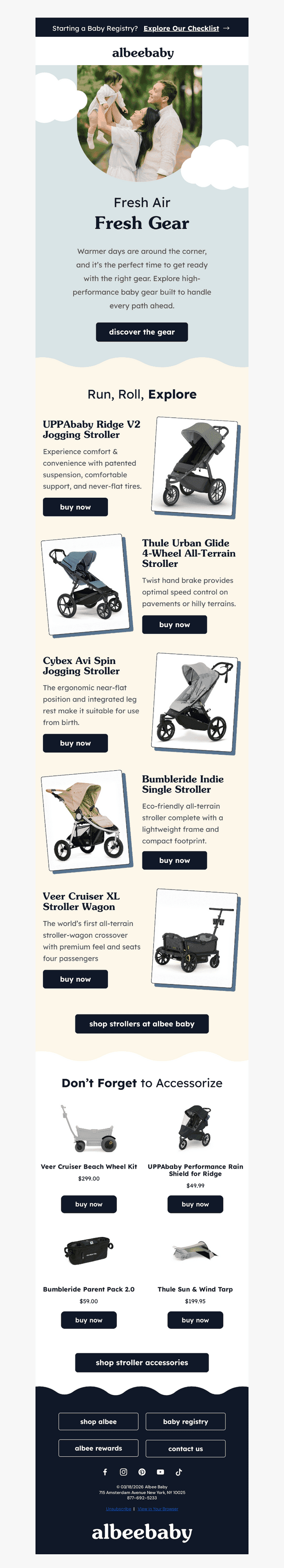 Albee Baby email from Wed, Mar 18, 2026