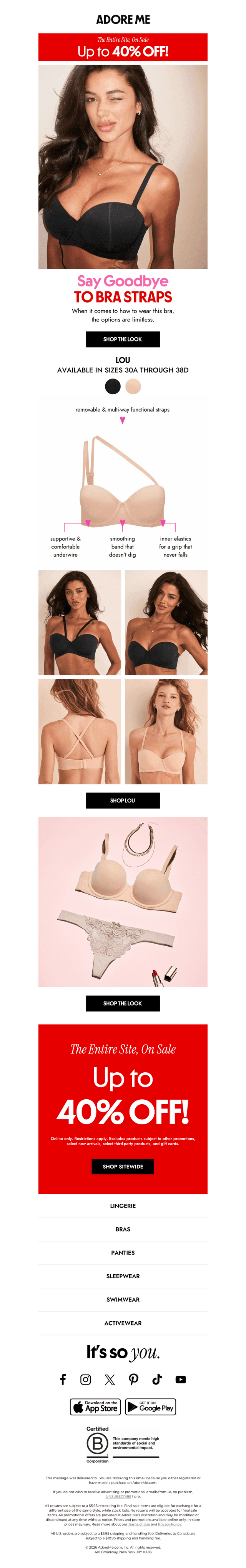 Say Goodbye to (Visible) Bra Straps