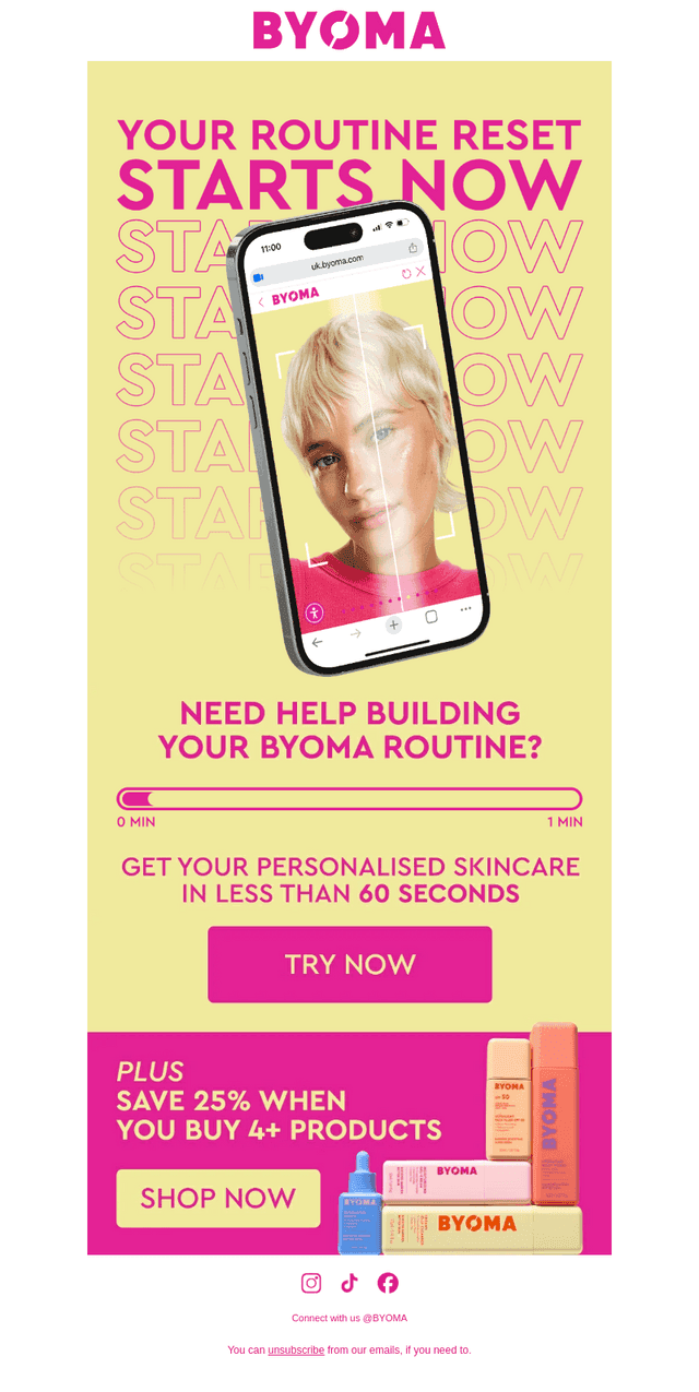 Your routine needs a refresh