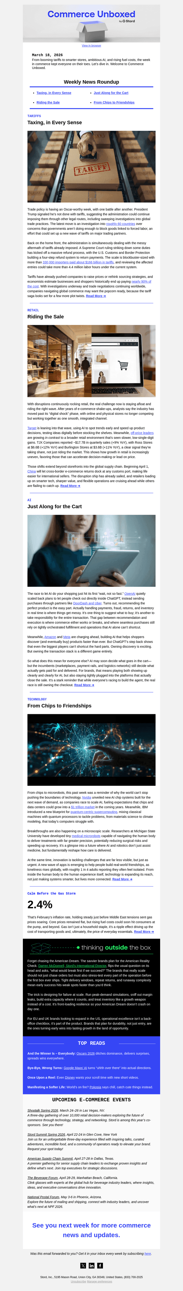 One Plot Twist After Another┃Commerce Unboxed Weekly Newsletter