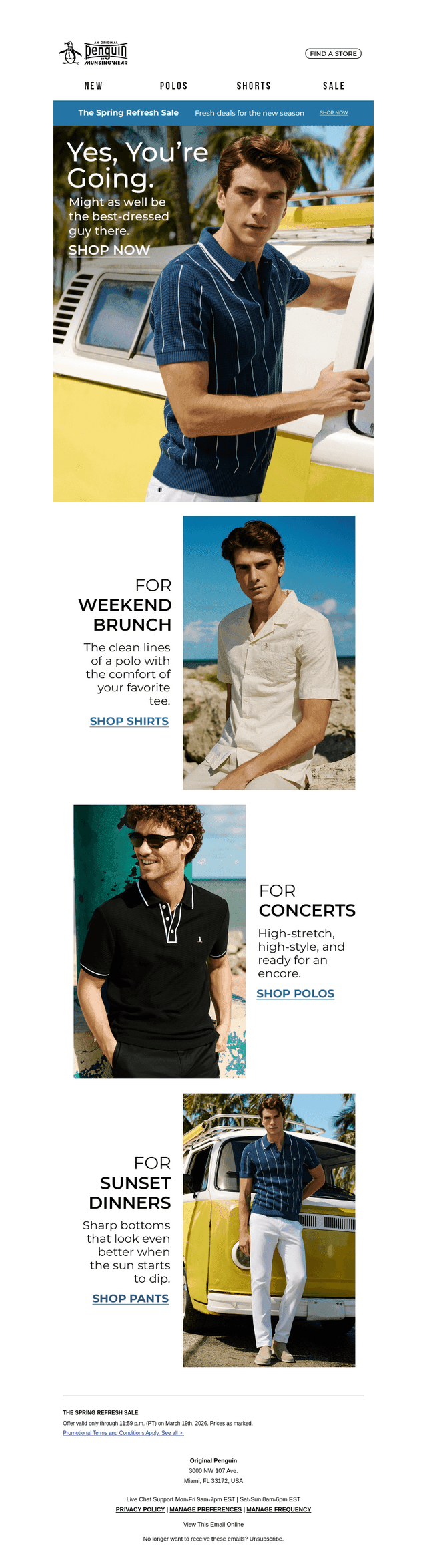 3 Fits for Every RSVP this Spring