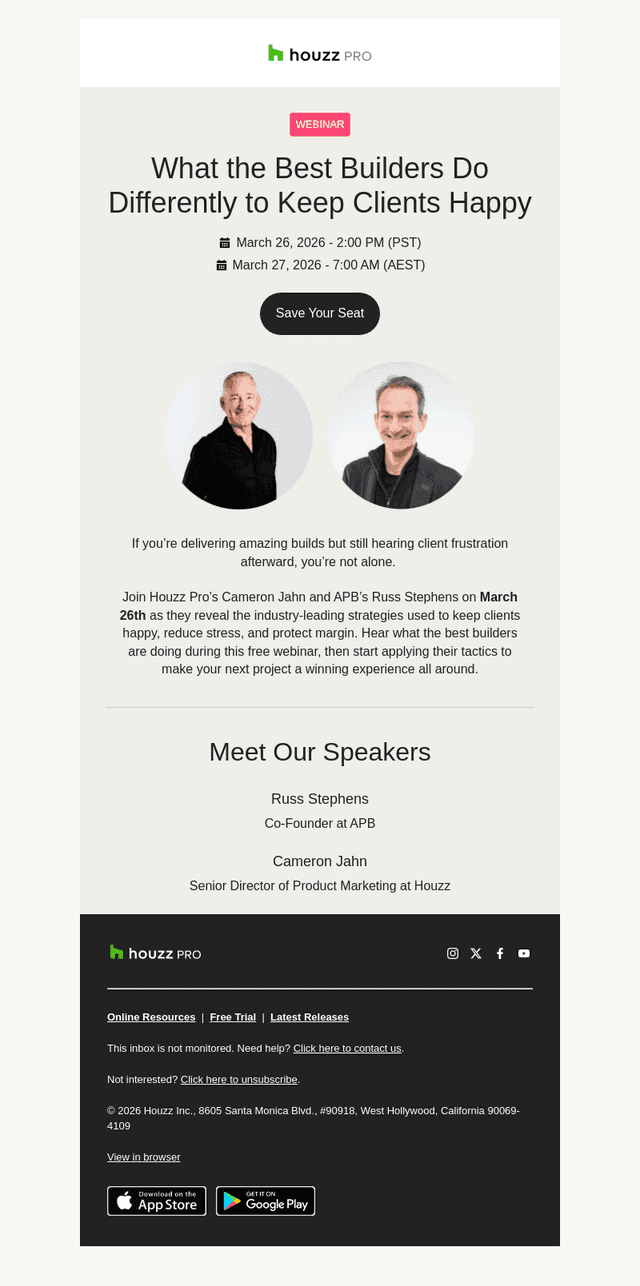 Last chance for this free webinar!