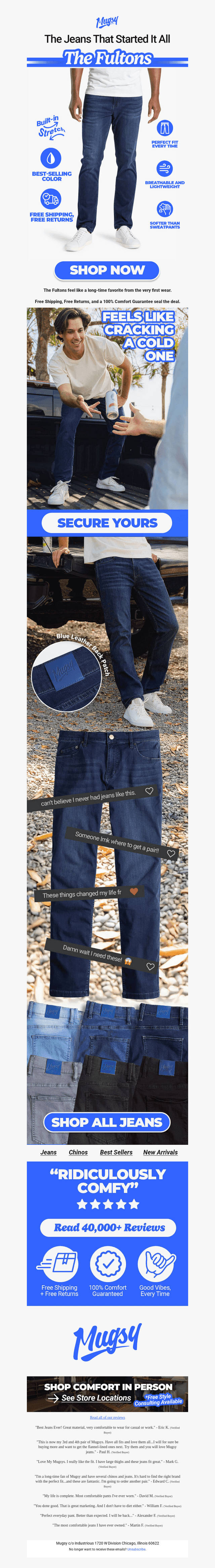"The Best Jeans Ever Made” 👖