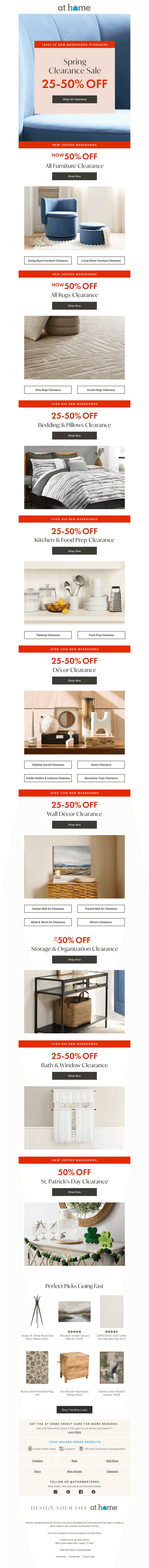 Just dropped: NEW deeper markdowns 🔻 25-50% off