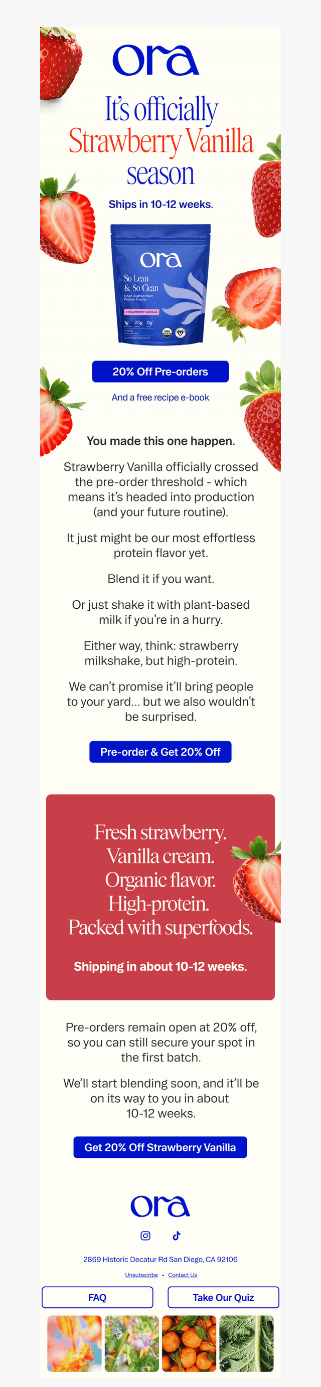 We have a strawberry situation 🍓