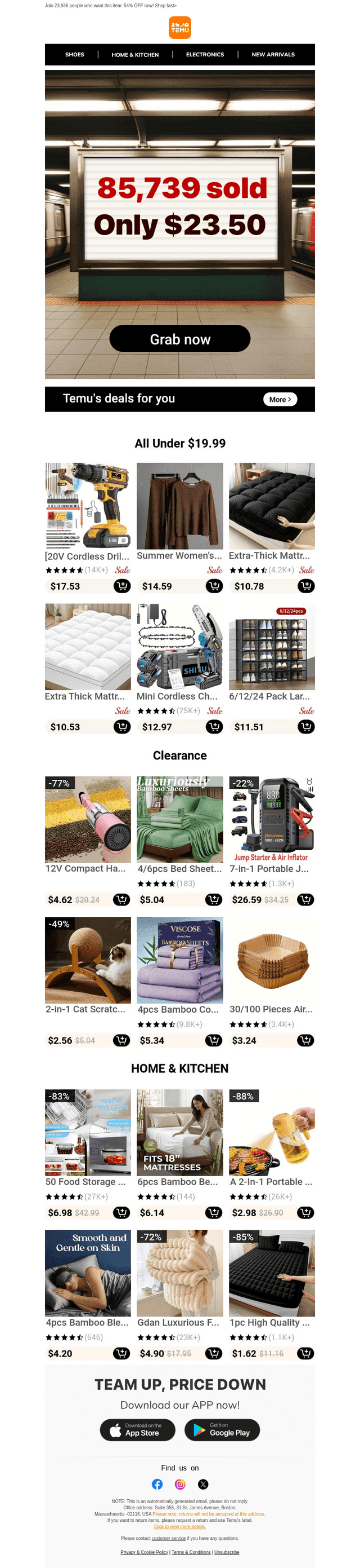 Item [85,739 sold]
