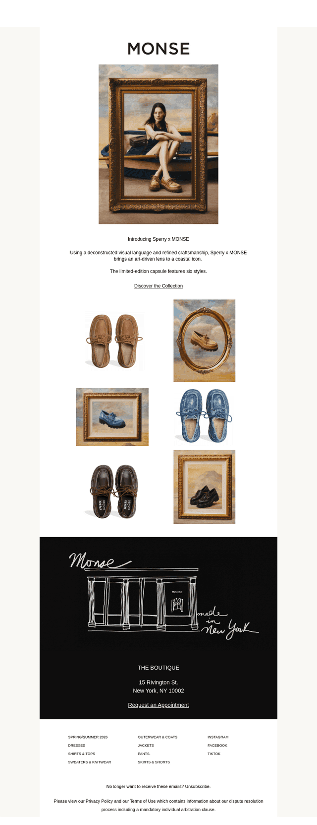 Sperry x MONSE
