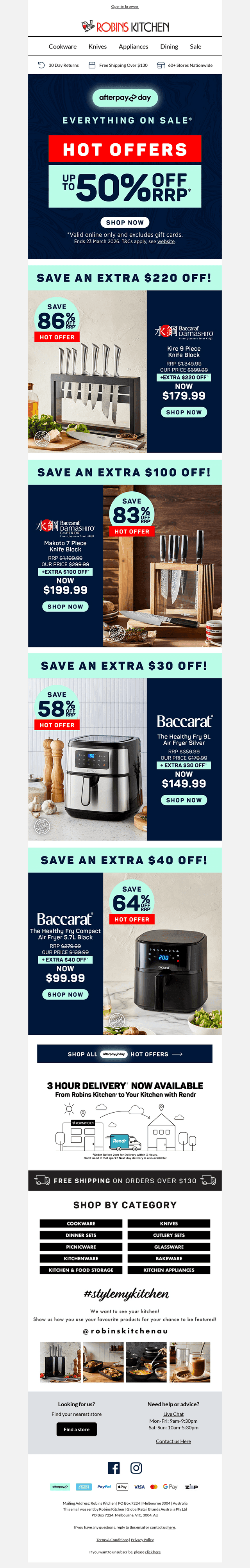 🔥 HOT OFFERS: EXTRA $ OFF 🔥