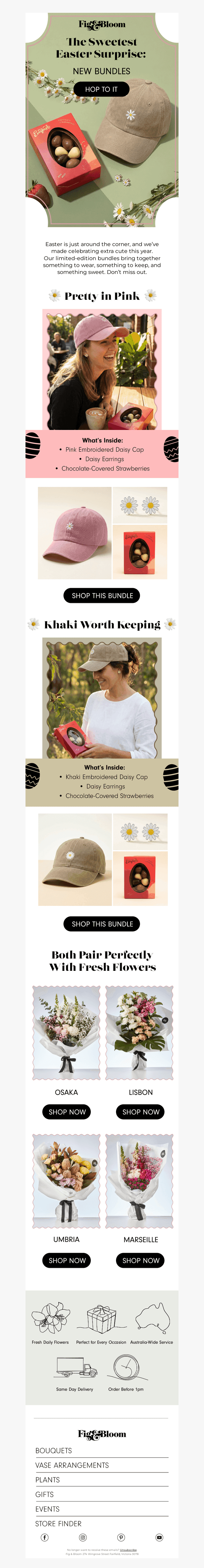 Fig & Bloom email from Fri, Mar 20, 2026