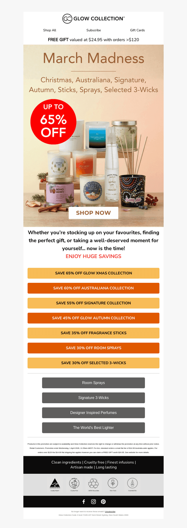 March Madness: Shop & Save NOW!