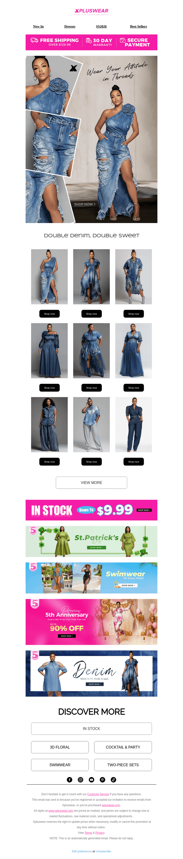 👗 Romantic Denim for the Soft & Strong