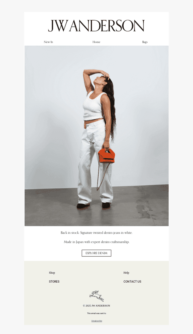 Back in Stock: White Denim