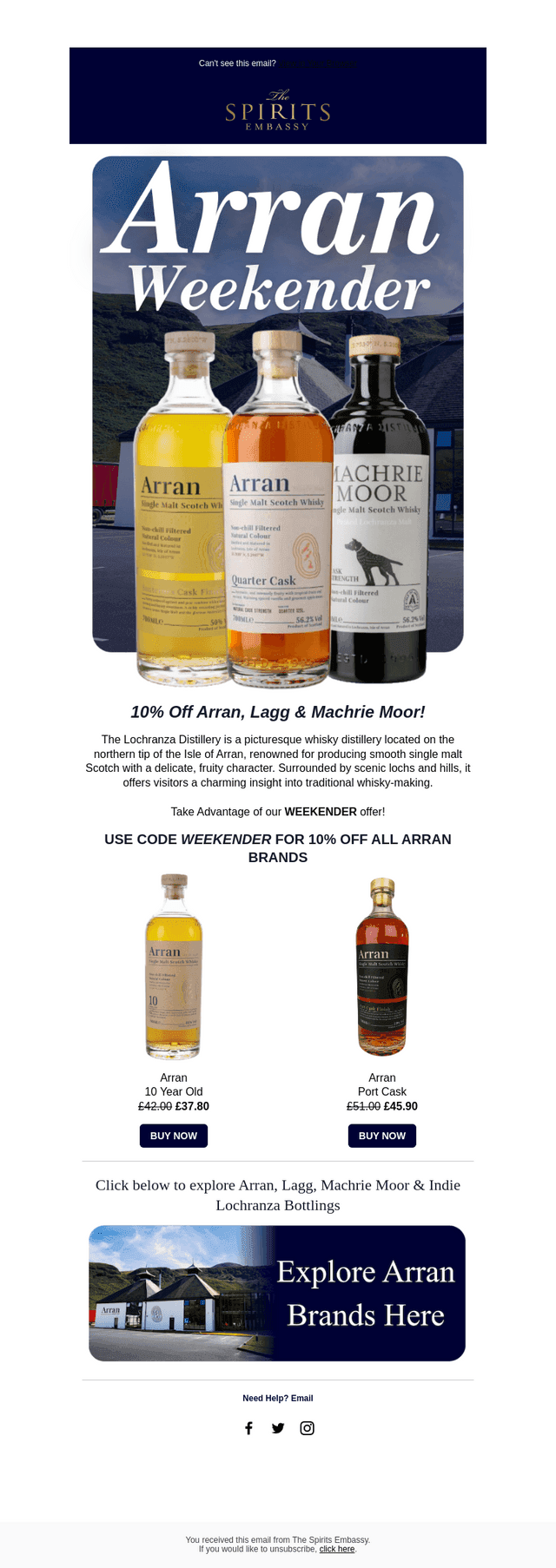 Explore Arran Whisky: Now 10% Off!
