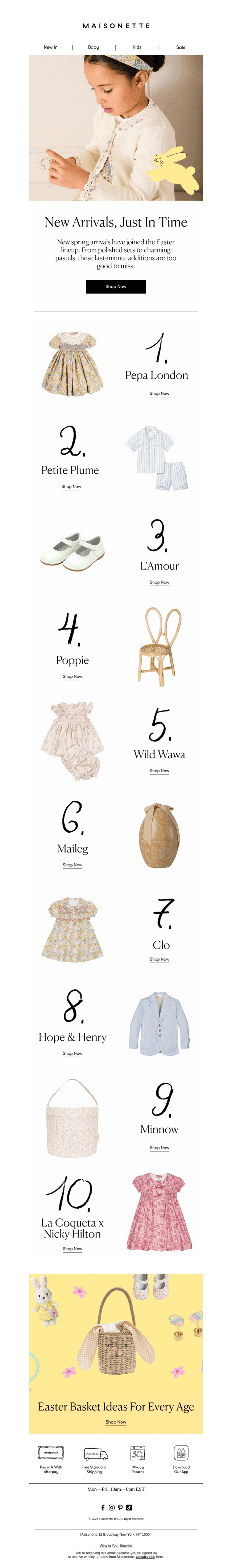 Order These Easter Bestsellers by 3/23 🐥🐇🥕