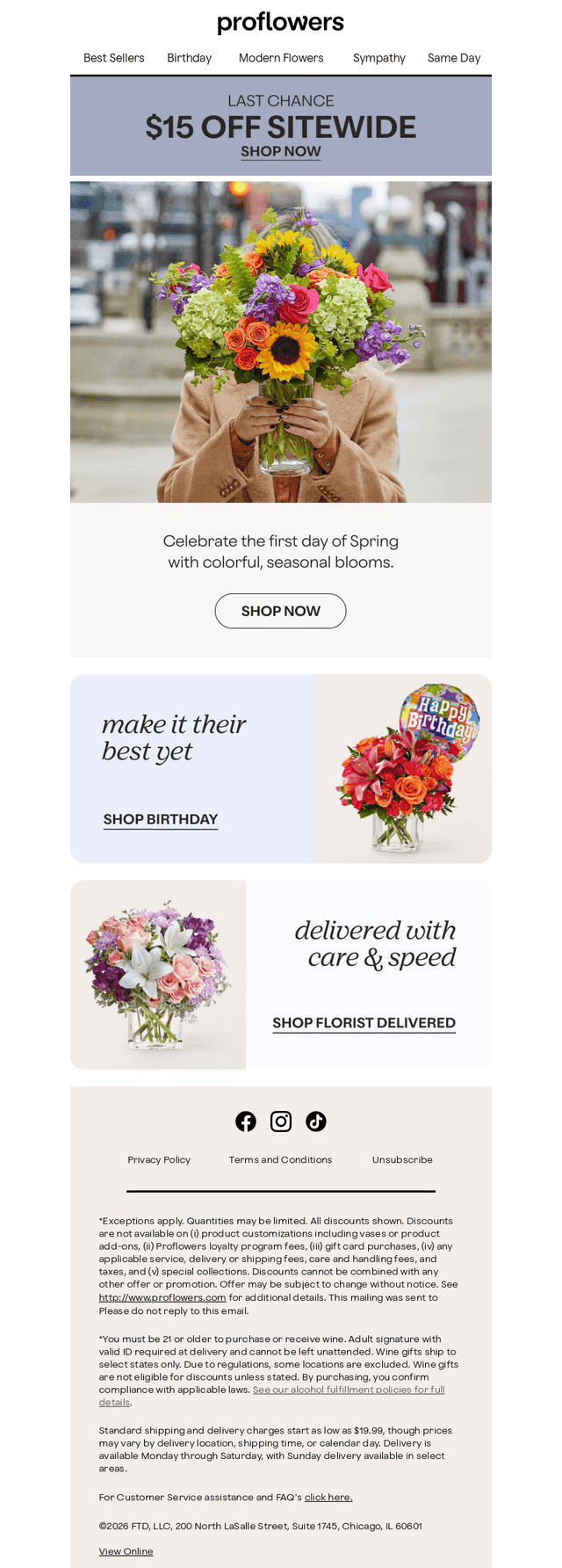 ProFlowers email from Fri, Mar 20, 2026